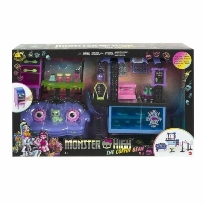 La Cafeteria Des Goules - Monster High - Hhk65 - Muñeca de Moda Monster High 4 La Cafeteria Des Goules - Monster High - Hhk65 - Muñeca de Moda Monster High 4