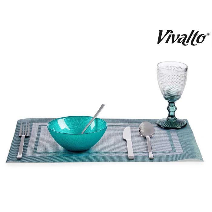 Bol Vidrio 15Cm Turquesa Vivalto (24 Unidades) 3 Bol Vidrio 15Cm Turquesa Vivalto (24 Unidades) 3