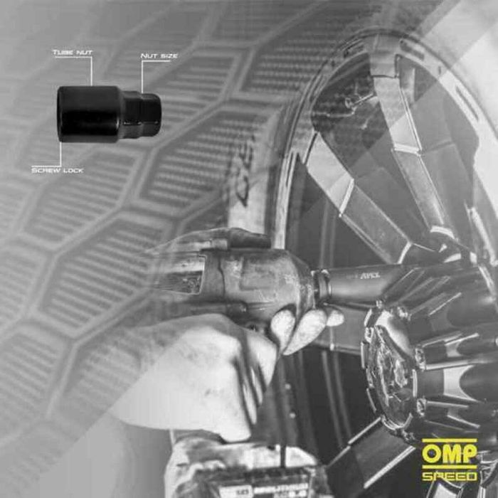 Kit de tornillos OMP OMPS09531201 M12 x 1,25 4 uds 4 Kit de tornillos OMP OMPS09531201 M12 x 1,25 4 uds 4