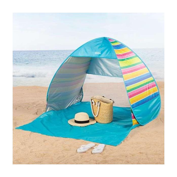 Tienda playa140x160x110 cm-polyester con proteccion uv50 2 Tienda playa140x160x110 cm-polyester con proteccion uv50 2