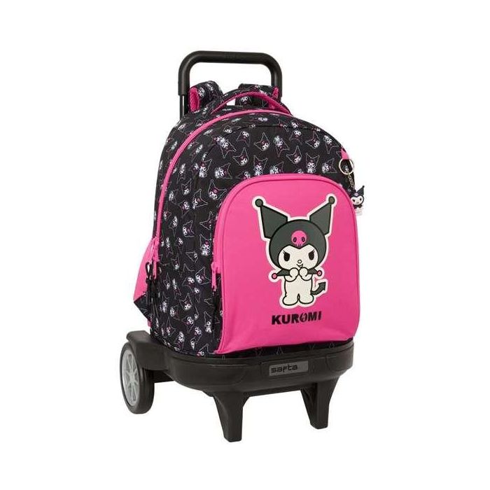 Safta Mochila Kuromi Grande Compacta Extensible con Ruedas 33x45x22 cm