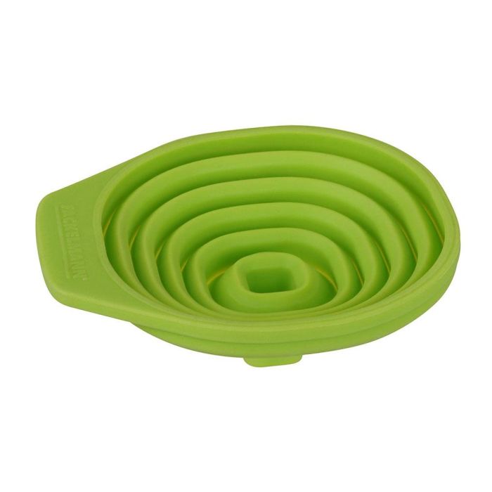 Fackelmann Profesional Embudo plegable de silicona Ø8,5 cm, apto para lavavajillas, color verde 1 Fackelmann Profesional Embudo plegable de silicona Ø8,5 cm, apto para lavavajillas, color verde 1