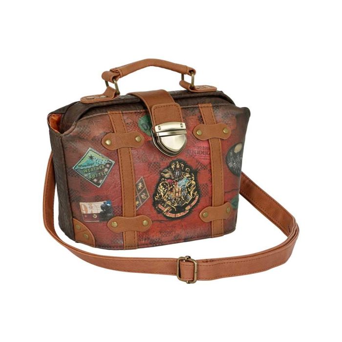 Bolso Bandolera Doctor Railway Harry Potter Marrón 2