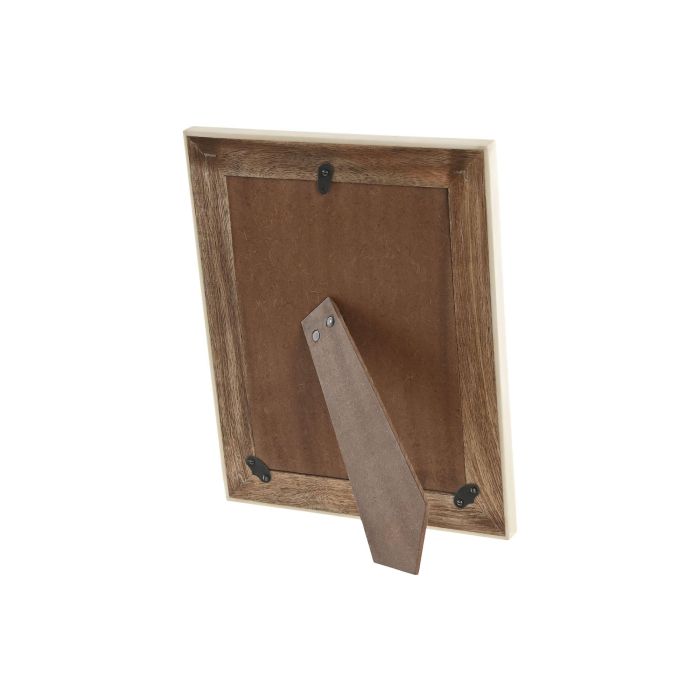 Marco Foto 15X20 Urban DKD Home Decor Natural Blanco 1.8 x 26 x 21 cm 2 Marco Foto 15X20 Urban DKD Home Decor Natural Blanco 1.8 x 26 x 21 cm 2