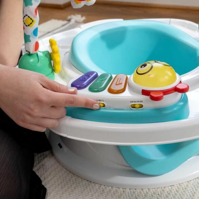 Baby Einstein SuperSeat 3 en 1 Asiento de actividades, Mesa elevadora con arco de juego, Juguetes interactivos y piano musical para 0-3 años 2 Baby Einstein SuperSeat 3 en 1 Asiento de actividades, Mesa elevadora con arco de juego, Juguetes interactivos y piano musical para 0-3 años 2