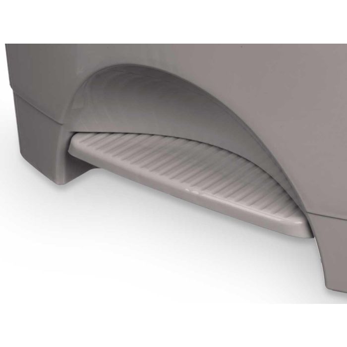 Papelera Pedal Plastico 30L Gris Arte Regal 39X47CM (4 Unidades) 3 Papelera Pedal Plastico 30L Gris Arte Regal 39X47CM (4 Unidades) 3