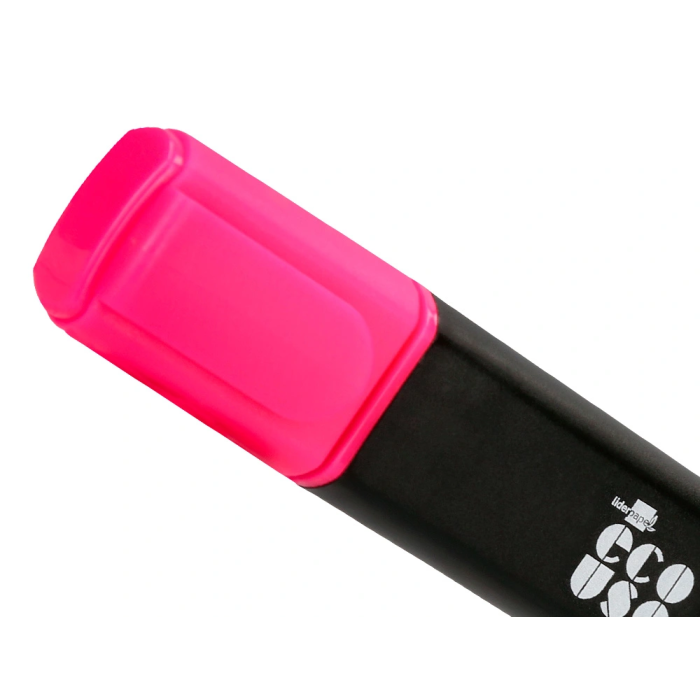 Liderpapel Rotulador Fluorescente Ecológico de Plástico Reciclado, Caja de 4 Unidades, Colores Surtidos 8