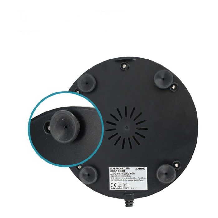 Exprimidor Eléctrico TM Electron Acero Inoxidable 160 W 3 Exprimidor Eléctrico TM Electron Acero Inoxidable 160 W 3