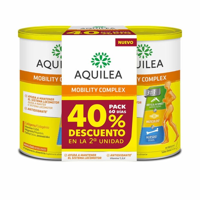 Aquilea ARTICULACIONES colágeno + magnesio - Salud Articular, Colágeno Hidrolizado, Ácido Hialurónico, Vitamina C - 375 g Aquilea ARTICULACIONES colágeno + magnesio - Salud Articular, Colágeno Hidrolizado, Ácido Hialurónico, Vitamina C - 375 g