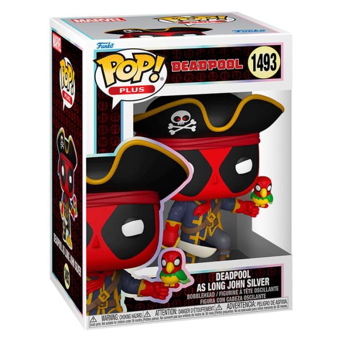 Figura POP Plus Marvel Deadpool - Deadpool as Long John Silver 1 Figura POP Plus Marvel Deadpool - Deadpool as Long John Silver 1