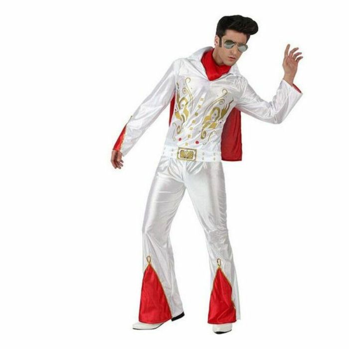 Disfraz para Adultos Th3 Party Blanco (4 Piezas) 4 Disfraz para Adultos Th3 Party Blanco (4 Piezas) 4
