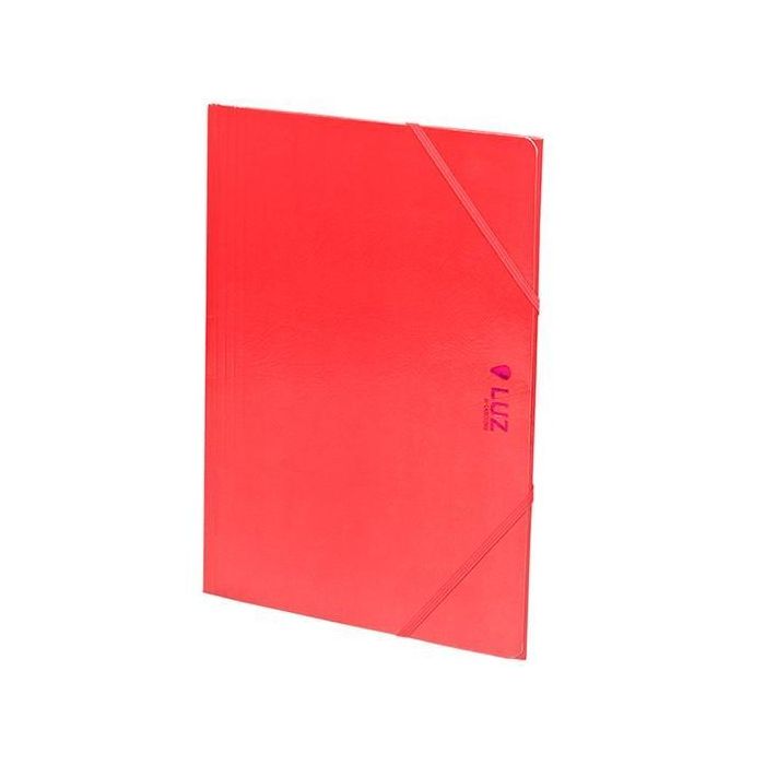 Carchivo Carpeta 3 Solapas Folio C-Gomas Cartón Brillo Luz Rosa Carchivo Carpeta 3 Solapas Folio C-Gomas Cartón Brillo Luz Rosa
