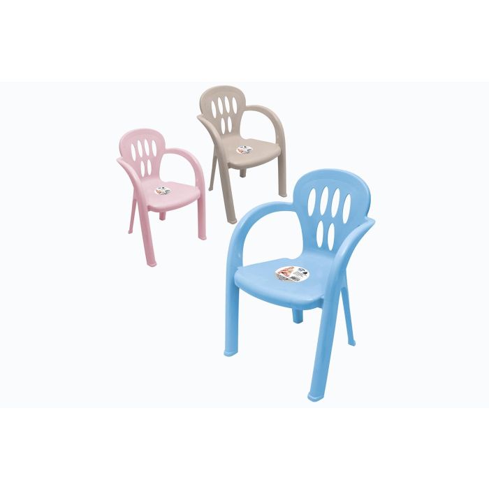 Inde Silla Infantil de Plástico, Múltiples Colores, 36 cm (largo) x 33 cm (ancho) x 51 cm (alto) (12 Unidades) 1 Inde Silla Infantil de Plástico, Múltiples Colores, 36 cm (largo) x 33 cm (ancho) x 51 cm (alto) (12 Unidades) 1