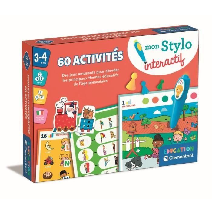 Clementoni CLE8005125528097 Bolígrafo Interactivo Educativo 60 Actividades Luminoso Sonoro Made in Italy Clementoni CLE8005125528097 Bolígrafo Interactivo Educativo 60 Actividades Luminoso Sonoro Made in Italy