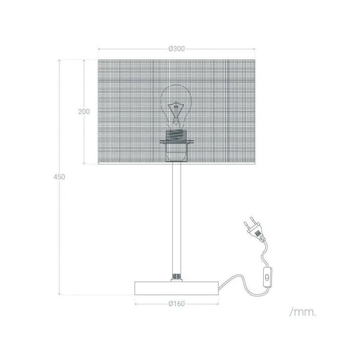Lámpara de Mesa "Pakdasht" [SKD-T1011] 5