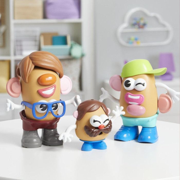 Playskool F9408 Potato Head Crea Tu Familia - Set de 3 Cuerpos (2 Grandes, 1 Pequeño) y 41 Accesorios Mix & Match para Niños +2 años 4 Playskool F9408 Potato Head Crea Tu Familia - Set de 3 Cuerpos (2 Grandes, 1 Pequeño) y 41 Accesorios Mix & Match para Niños +2 años 4