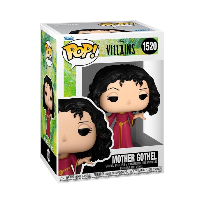 Funko 80930 Pop! Figura Madre Gothel de Enredados, la villana Disney con vestido rojo. Ideal para coleccionistas de Funko y villanos Disney. 1 Funko 80930 Pop! Figura Madre Gothel de Enredados, la villana Disney con vestido rojo. Ideal para coleccionistas de Funko y villanos Disney. 1