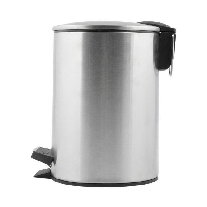 Day Cubo Basura Acero Inoxidable 3 L con Pedal y Cierre Suave Mate 17.5x23.5 cm 2
