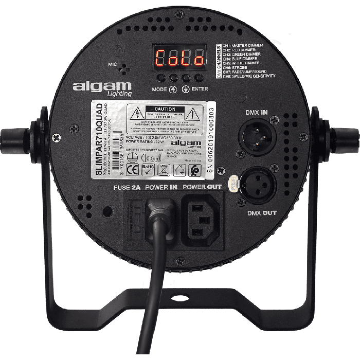 Foco Proyector Led 7X10W 4-En-1 Rgbw Slim 3 Foco Proyector Led 7X10W 4-En-1 Rgbw Slim 3