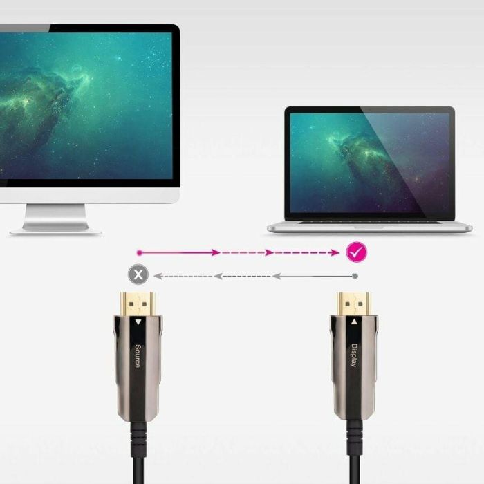 Cable HDMI NANOCABLE 10.15.2080 80 m Negro 3 Cable HDMI NANOCABLE 10.15.2080 80 m Negro 3