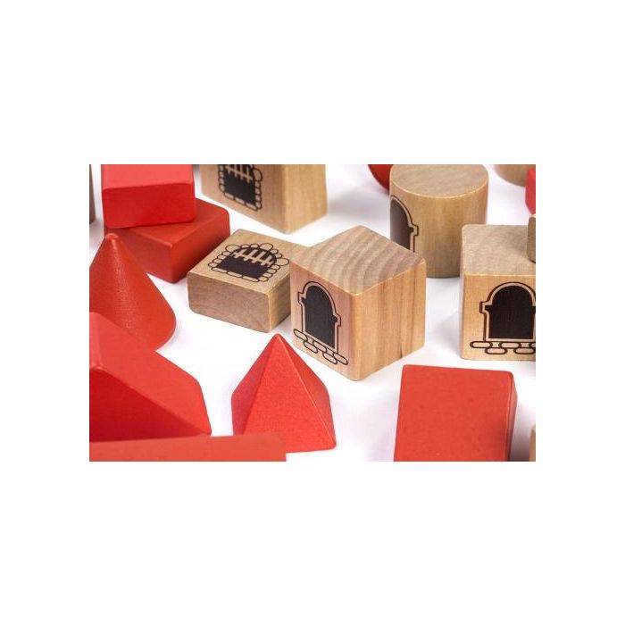 Miniland STACKING CASTLE 94050 - Juego de construcción de madera ecológica, 100 piezas, para niños a partir de 3 años 2 Miniland STACKING CASTLE 94050 - Juego de construcción de madera ecológica, 100 piezas, para niños a partir de 3 años 2