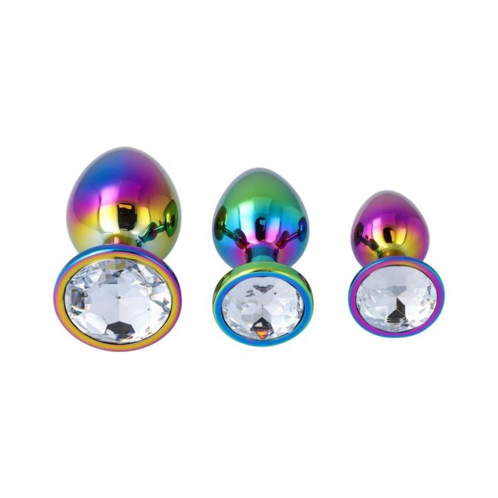 Plug Anal Pick&Love Nº 18 Multicolor 3 Piezas (8,3 cm) (9,5 cm) (7,6 cm) 6 Plug Anal Pick&Love Nº 18 Multicolor 3 Piezas (8,3 cm) (9,5 cm) (7,6 cm) 6