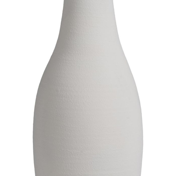 Jarrón Blanco Barro Decoración 27 X 27 X 100 cm