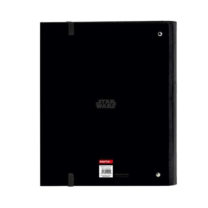 Carpeta de anillas The Mandalorian Negro (27 x 32 x 3.5 cm) 5 Carpeta de anillas The Mandalorian Negro (27 x 32 x 3.5 cm) 5