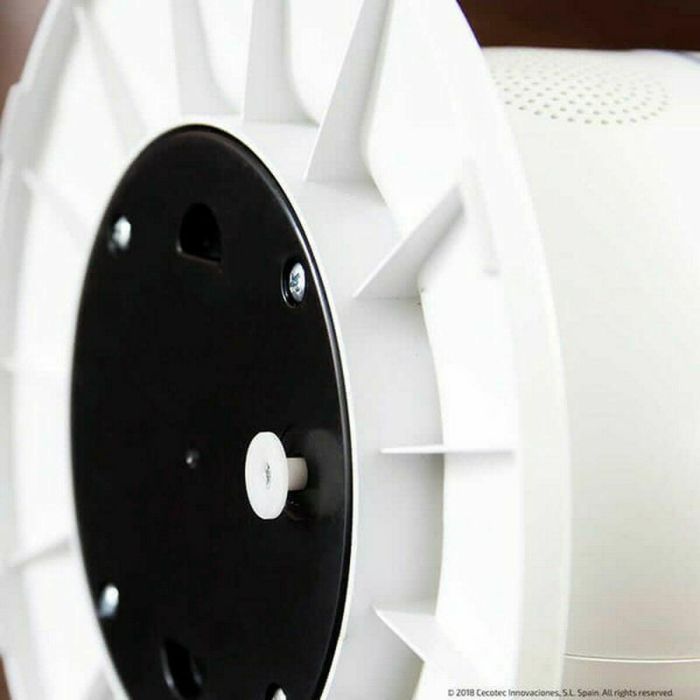 Cecotec Ready Warm 10100 Smart Ceramic Calefactor Cerámico 2200 W con Mando a Distancia, Oscilación, Temporizador y Termostato Blanco 4