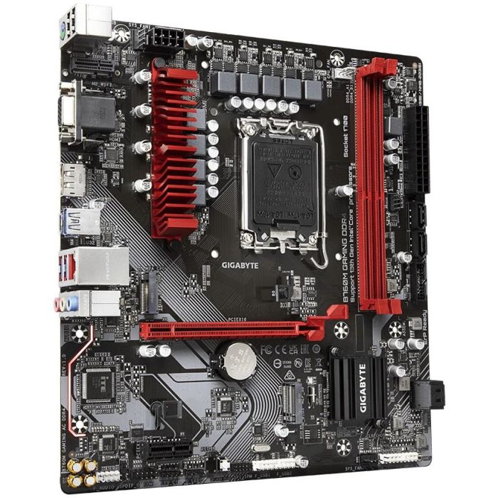 Gigabyte 9MB76MG4-00-11 Placa Base B760M GAMING DDR4 Socket 1700 Micro ATX para Intel 12ª/13ª Gen, PCIe 4.0, LAN 2.5GbE 3 Gigabyte 9MB76MG4-00-11 Placa Base B760M GAMING DDR4 Socket 1700 Micro ATX para Intel 12ª/13ª Gen, PCIe 4.0, LAN 2.5GbE 3