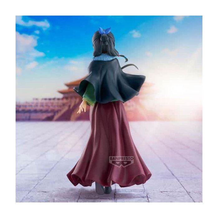 Banpresto BP29487P Figura The Apothecary Diaries Maomao con Poncho 20cm PVC y ABS Coleccionable Oficial Limitada 3