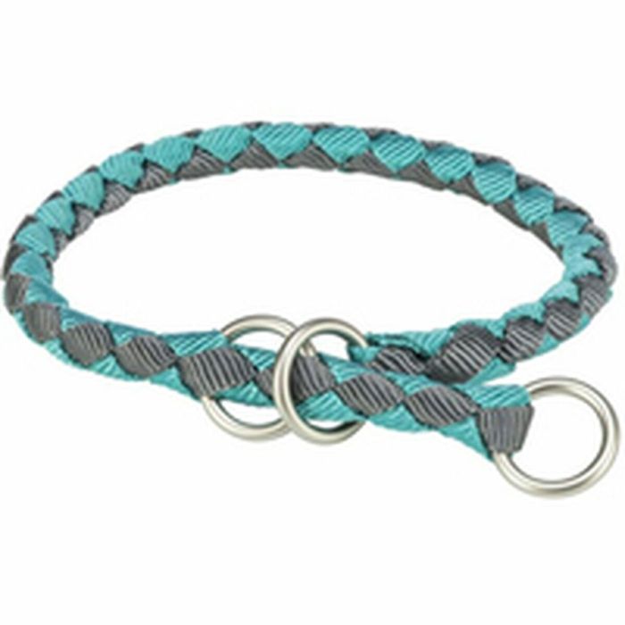 Collar de entrenamiento Trixie Cavo Grafito Azul claro S/M 35-41 cm 1