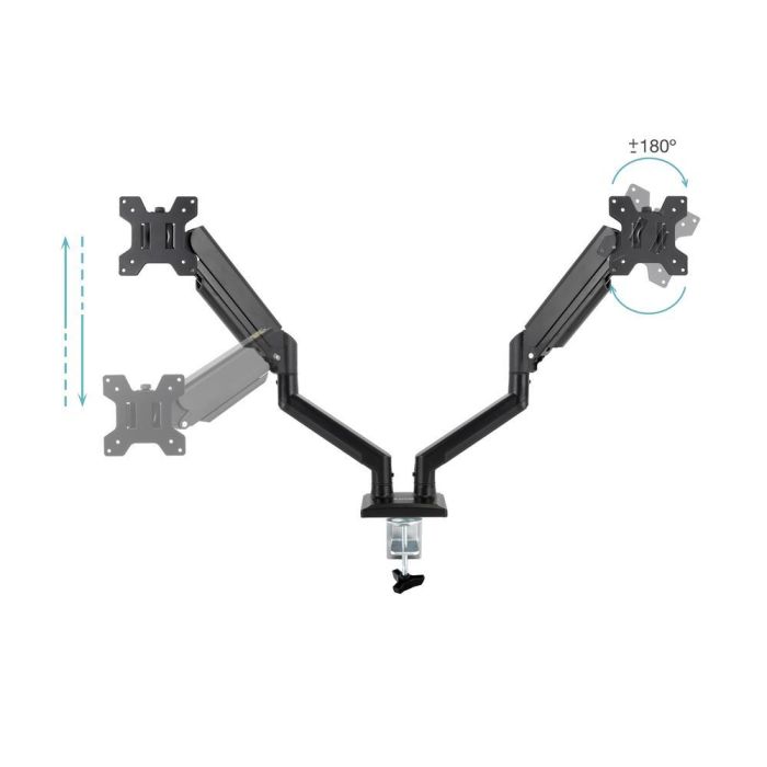TooQ DB1434TNR-B soporte para monitor 86,4 cm (34") Escritorio Negro 2 TooQ DB1434TNR-B soporte para monitor 86,4 cm (34") Escritorio Negro 2