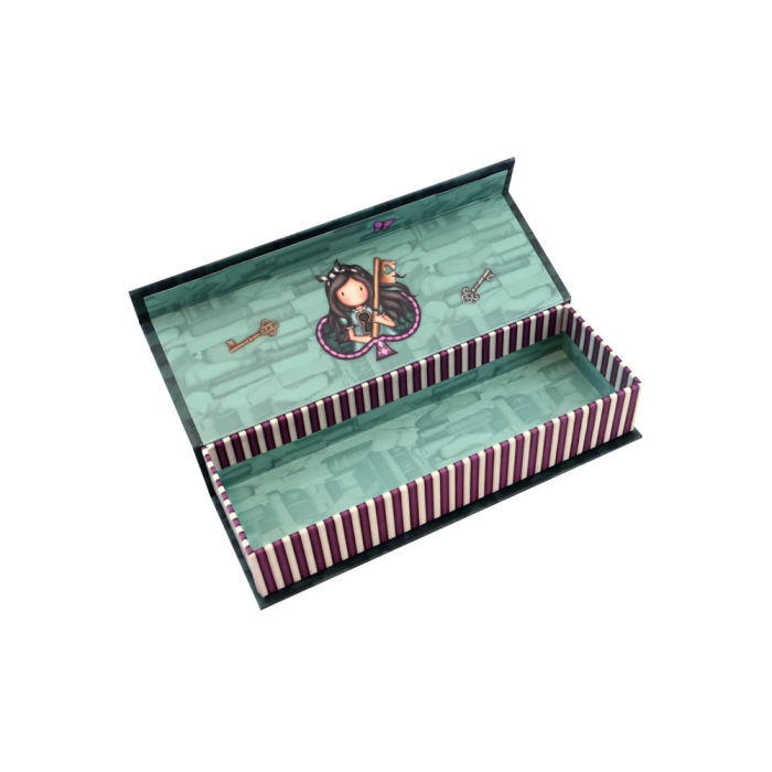 Portatodo Gorjuss Curiosity Caja Gris Verde (20.2 x 4 x 7 cm) 1 Portatodo Gorjuss Curiosity Caja Gris Verde (20.2 x 4 x 7 cm) 1