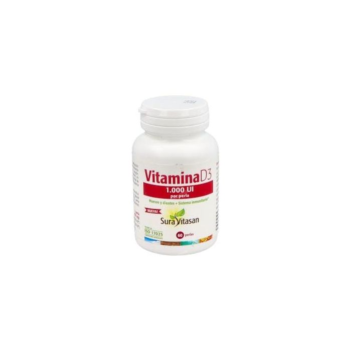 Vitamina D3 1.000 Ui 60 Perlas
