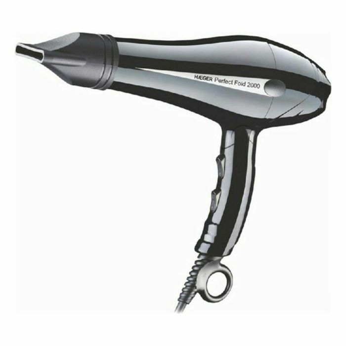 Secador de Pelo Haeger HD-200.012A 2000W Negro 2000 W 3 Secador de Pelo Haeger HD-200.012A 2000W Negro 2000 W 3