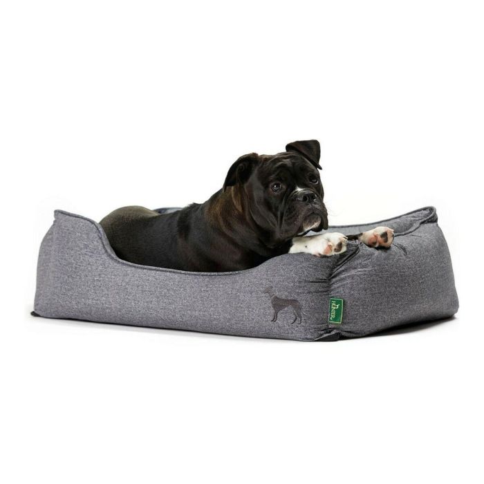 Sofá para Perro Hunter Boston Gris 60 x 50 cm 2 Sofá para Perro Hunter Boston Gris 60 x 50 cm 2
