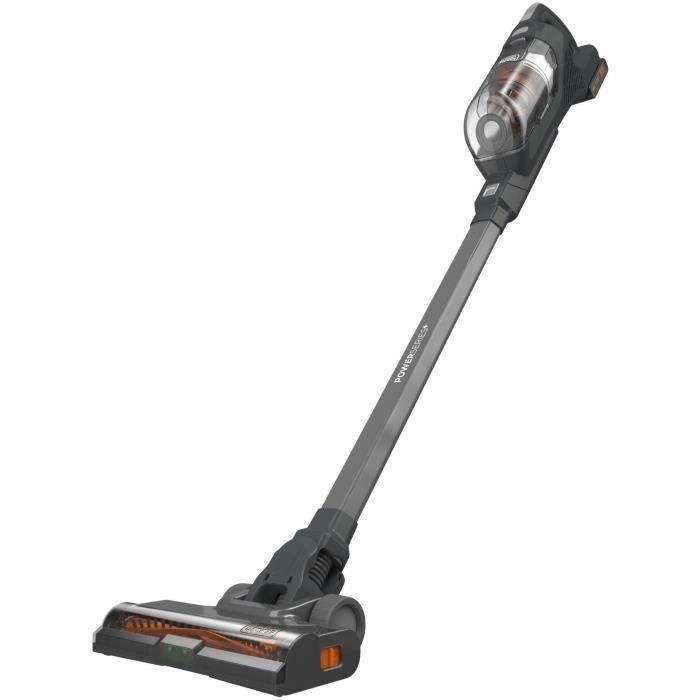 Aspiradora escoba - BLACK & DECKER - BHFEA18D1-QW - 33 AW - 18 V 2.0 Ah - 2 velocidades - Gris titanio 3 Aspiradora escoba - BLACK & DECKER - BHFEA18D1-QW - 33 AW - 18 V 2.0 Ah - 2 velocidades - Gris titanio 3