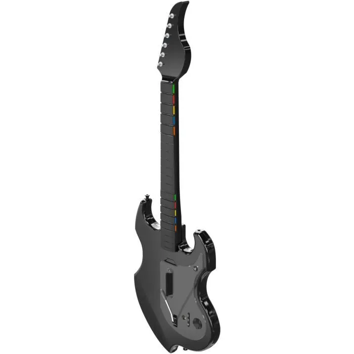 PDP Guitarra Inalámbrica Riffmaster PDP1717630706377 para PlayStation 4, PlayStation 5 y PC - Negra 2