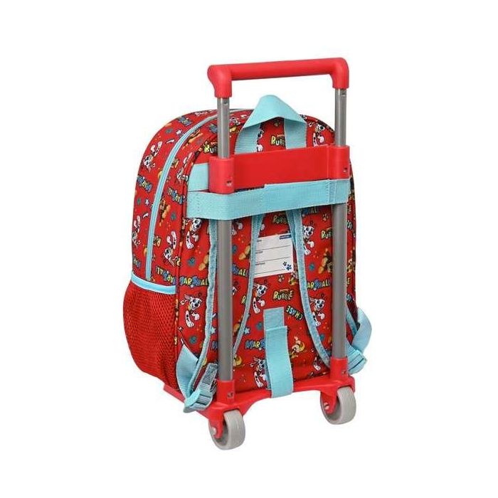 Mochila Escolar con Ruedas The Paw Patrol Funday Azul Rojo 26 x 34 x 11 cm 2 Mochila Escolar con Ruedas The Paw Patrol Funday Azul Rojo 26 x 34 x 11 cm 2