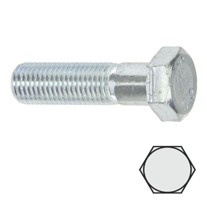 Tornillo Cabeza Hexagonal 931 Zincado 10-80 Ucafix Tornillo Cabeza Hexagonal 931 Zincado 10-80 Ucafix
