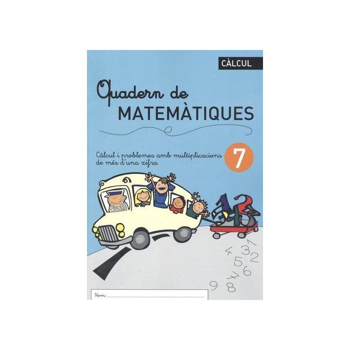 Cuaderno Rebost (Cat.) Matematiques Nº 7 (Set de 5)