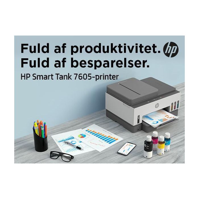 HP Smart Tank 7605 - Multifunción de Inyección de Tinta a Color WiFi con Dúplex Automático, Escáner y Fax - Impresora, Copiadora 29
