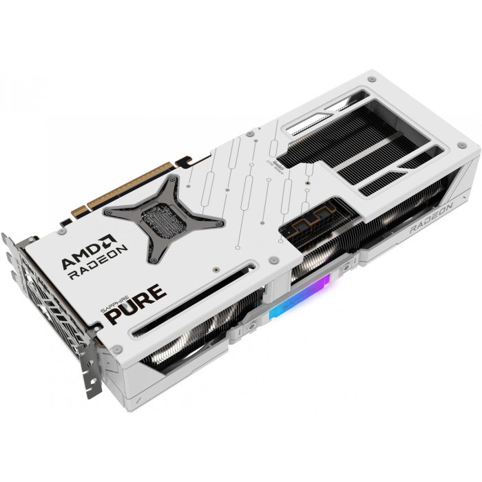 Sapphire RX 9070 16GB GDDR6 Pure Radeon OC Tarjeta Gráfica Gaming 3 Ventiladores Blanca 4 Sapphire RX 9070 16GB GDDR6 Pure Radeon OC Tarjeta Gráfica Gaming 3 Ventiladores Blanca 4