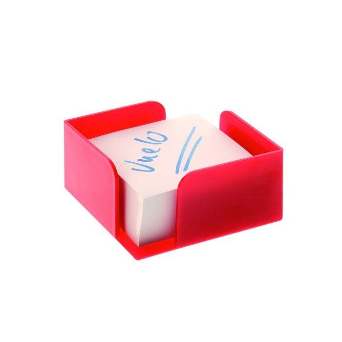 Porta Notas A.2000 105X105X55 Mm Rojo (No Incluye Taco)