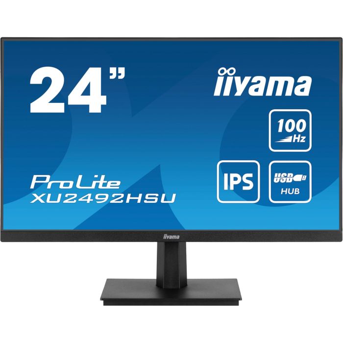 iiyama Monitor ProLite XU2492HSU-B6 23.8" Full HD IPS 100Hz 0.4ms MPRT Negro 1 iiyama Monitor ProLite XU2492HSU-B6 23.8" Full HD IPS 100Hz 0.4ms MPRT Negro 1