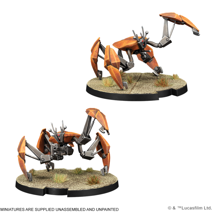 Star Wars Legion: LM-432 Crab Droids 1