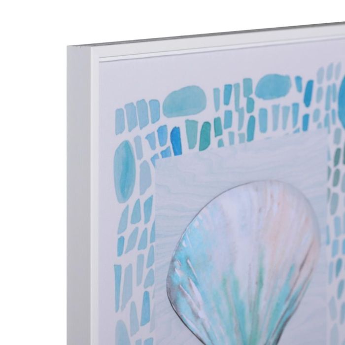 Cuadro Impresión Conchas 3/M Lienzo 40 X 2,30 X 40 cm