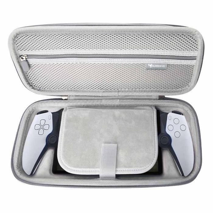 Pack de viaje - SUBSONIC - PS Portal - Estuche de EVA - Protector de pantalla de vidrio templado - Accesorios incluidos 3 Pack de viaje - SUBSONIC - PS Portal - Estuche de EVA - Protector de pantalla de vidrio templado - Accesorios incluidos 3