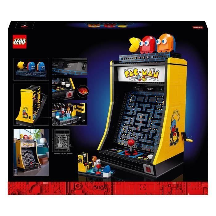 LEGO 10323 Icons PAC-MAN Juego Arcade, Maqueta para Construir para Adultos, Máquina de Juego con Personajes 5